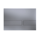 Crosswater Venue Brushed Stainless Steel Dual Flush Plate